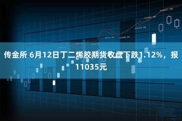 传金所 6月12日丁二烯胶期货收盘下跌1.12%，报11035元